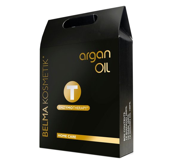 BELMAKOSMETIK Sparset Argan Oil Excellence Kit Shampoo + Mask + Golden Oil